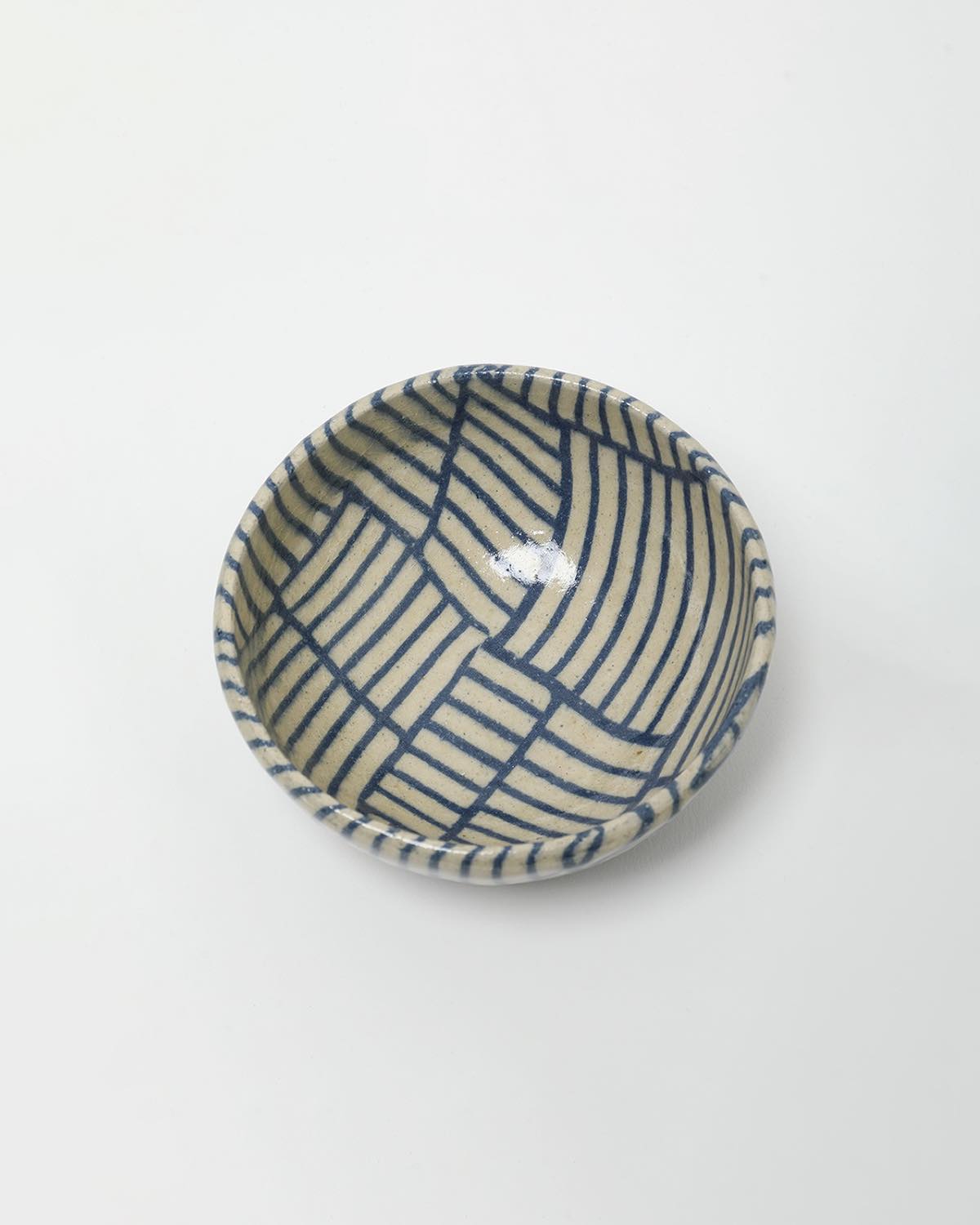 SMALL BOWL - SENBON CHECK