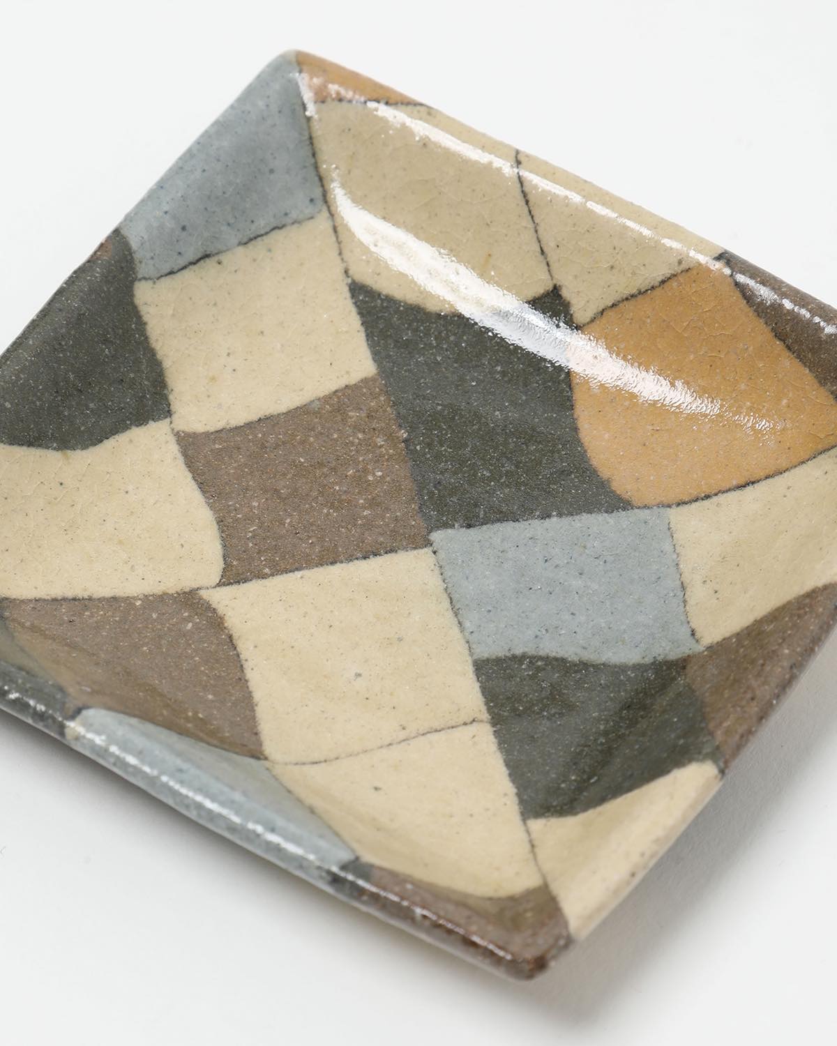 SQUARE SMALL PLATE – BRICK