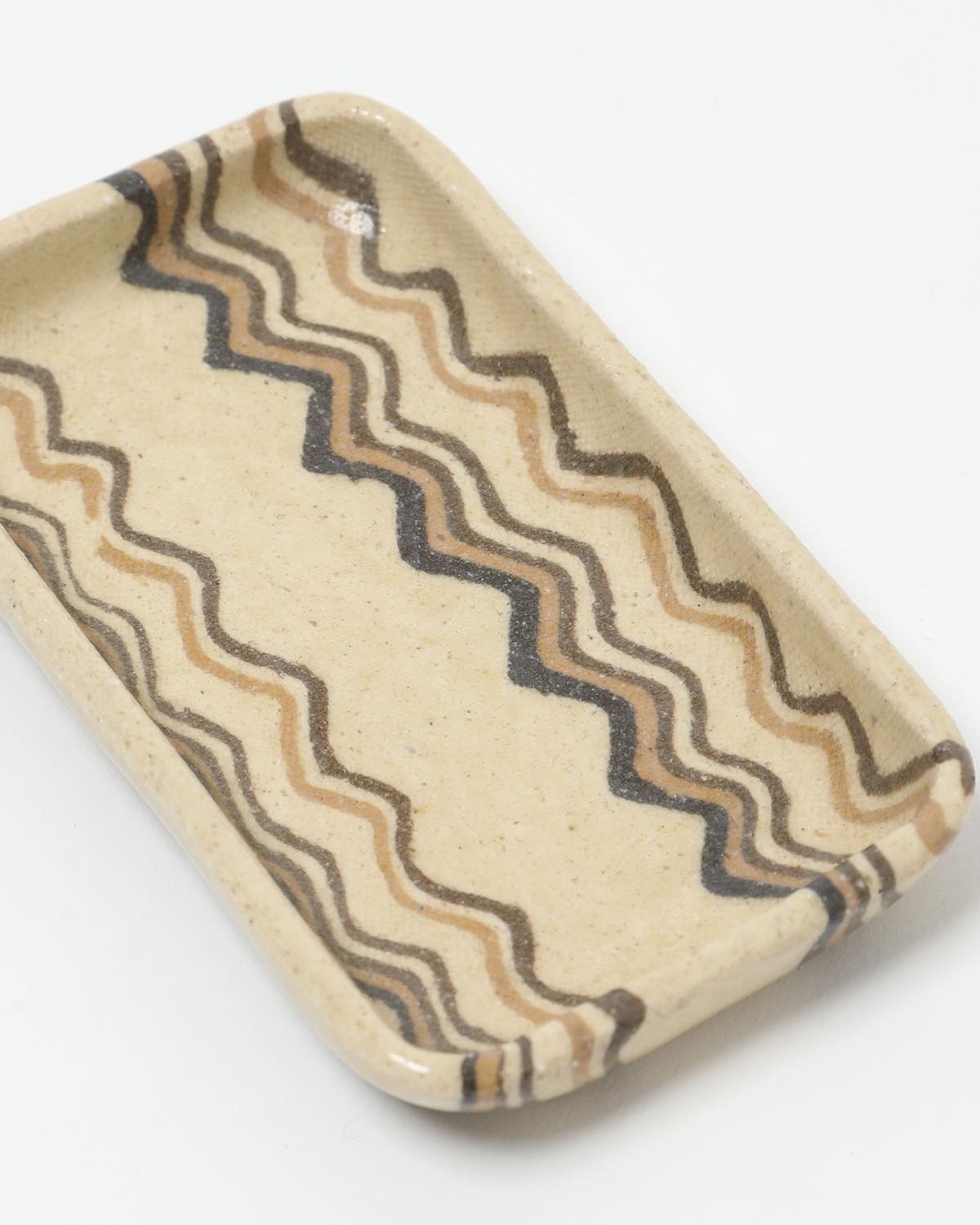 長角小皿 - 山道