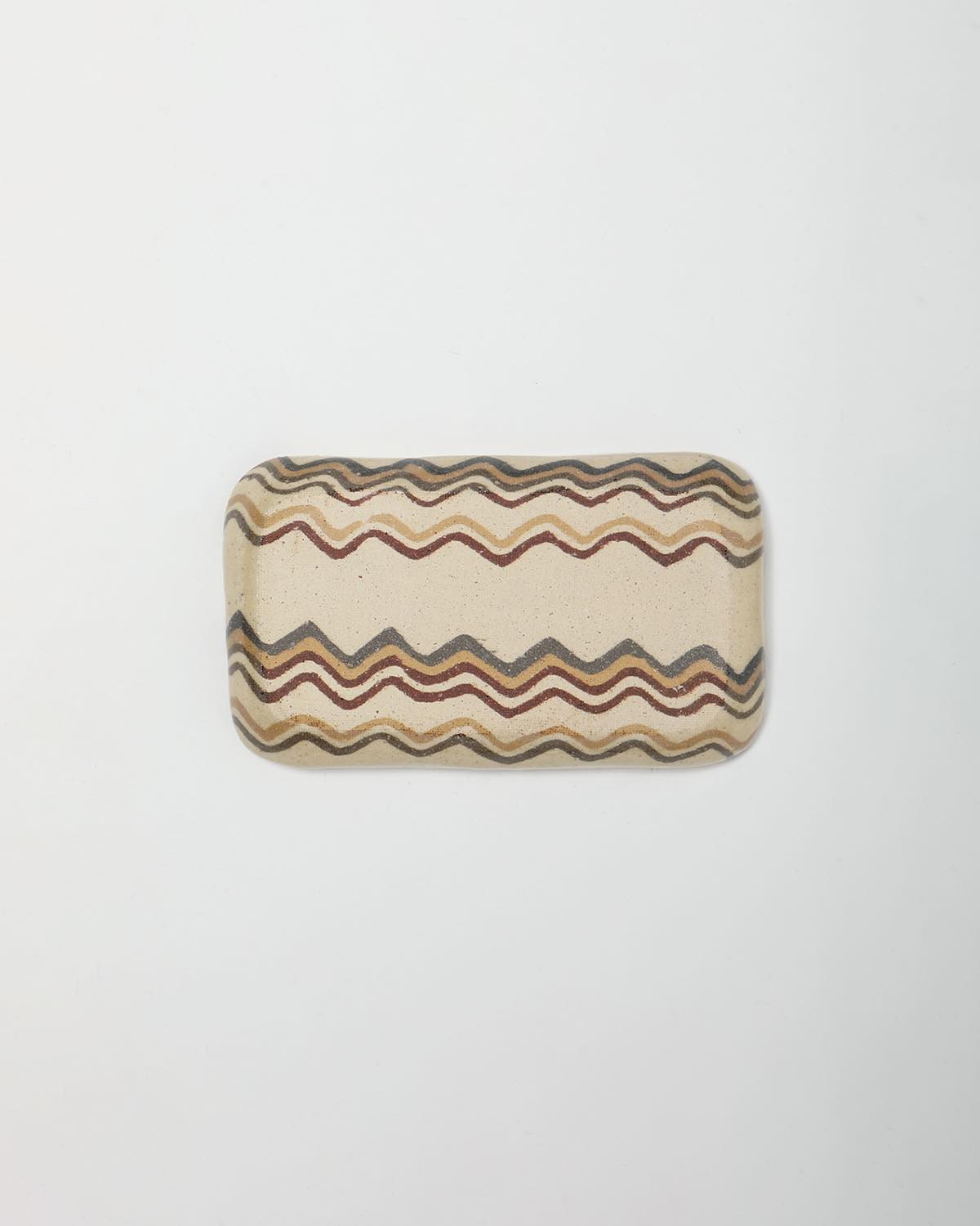 長角小皿 - 山道