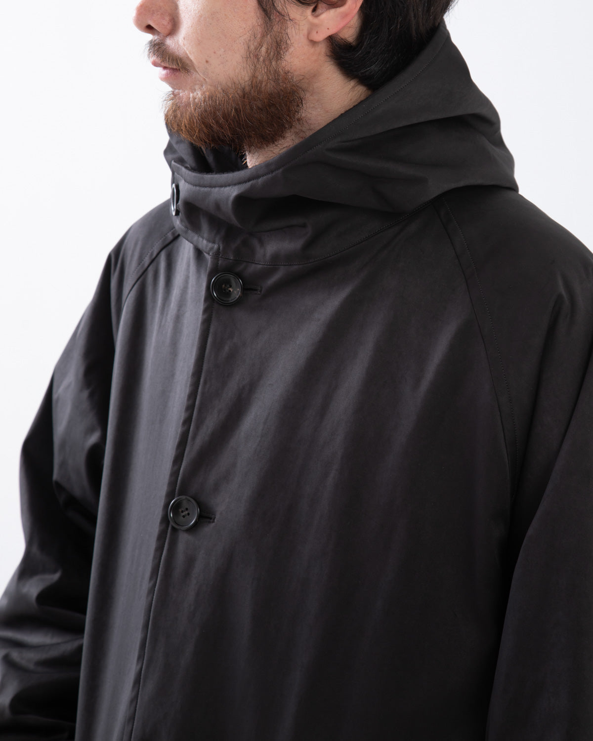 HOODED COAT