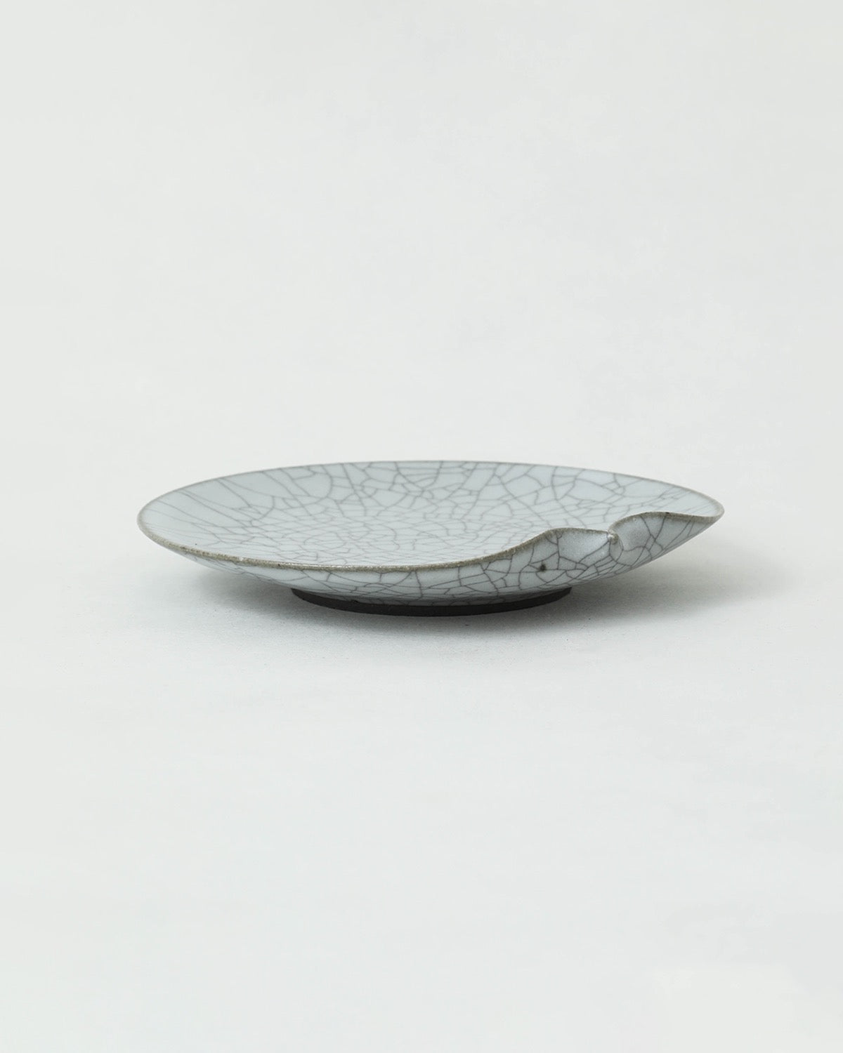 炭入り 片口5寸皿