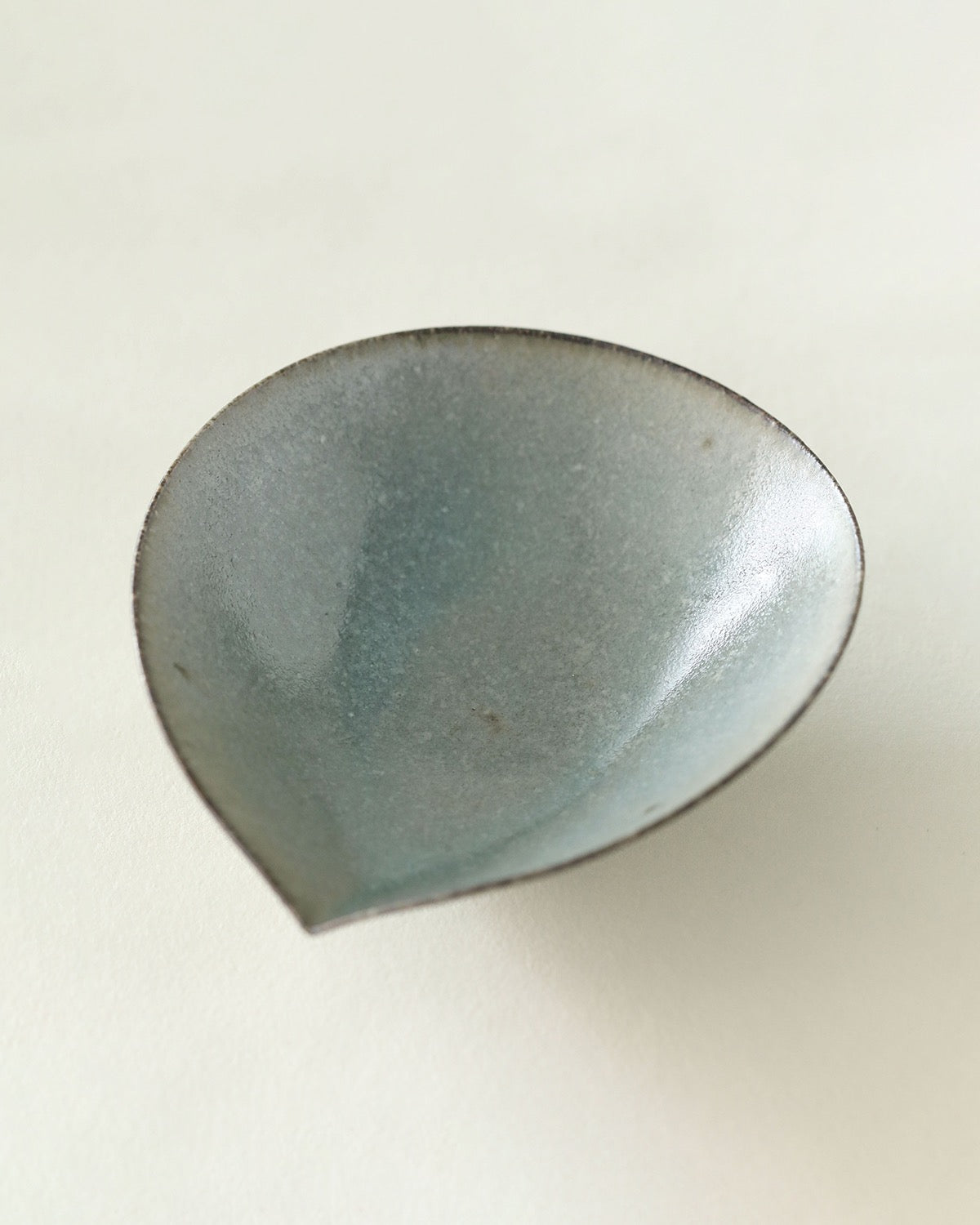 灰釉 しずく小鉢