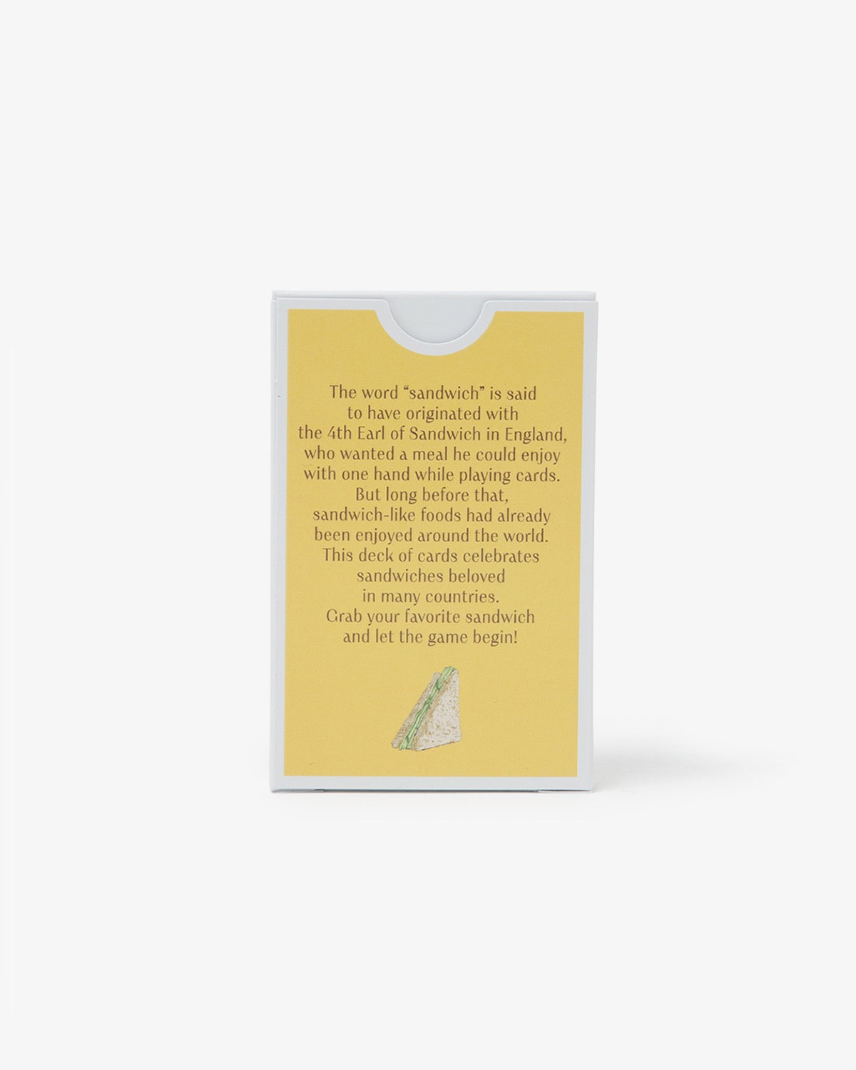 TRANSIT SANDWICH PLAYING CARDS