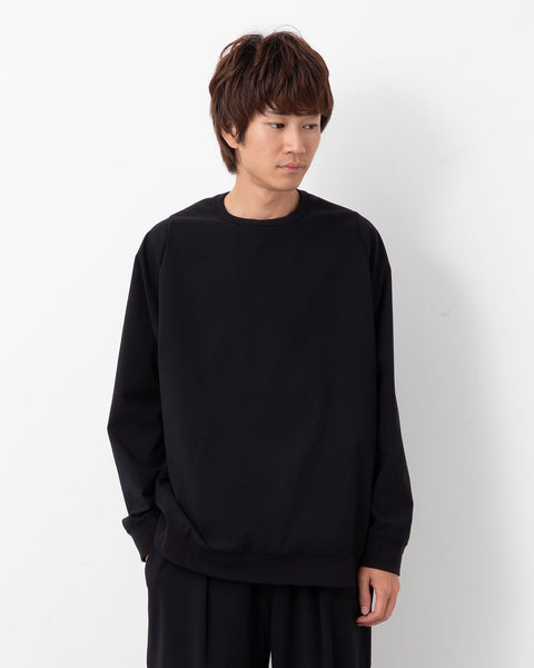 トップス teatora cartridge sweater solo module 2 TEATORA CARTRIDGE SWEATER SOLOMODULE #BLACK [TT-CG-SWT-SM