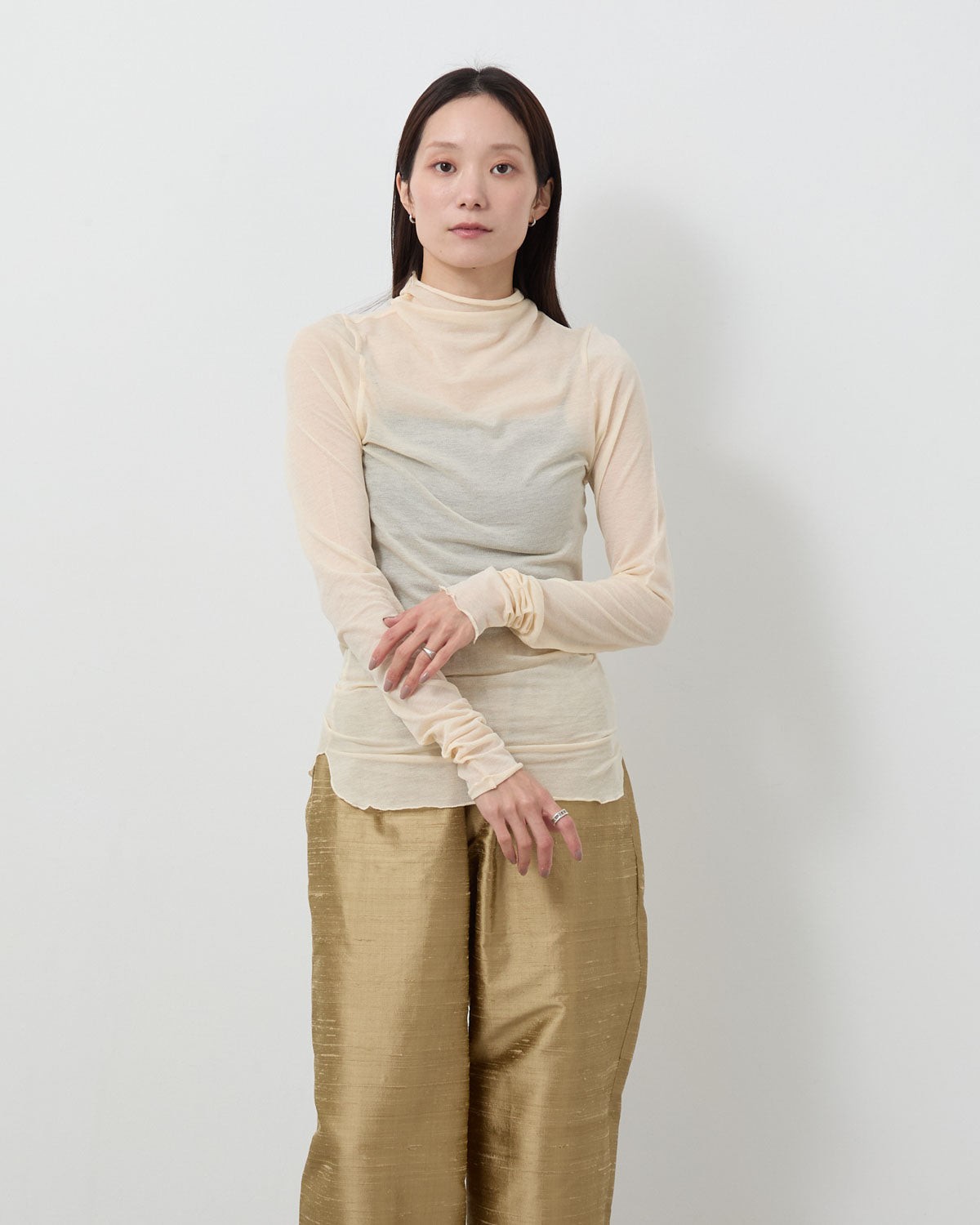 COTTON GEORGETTE B/N PO