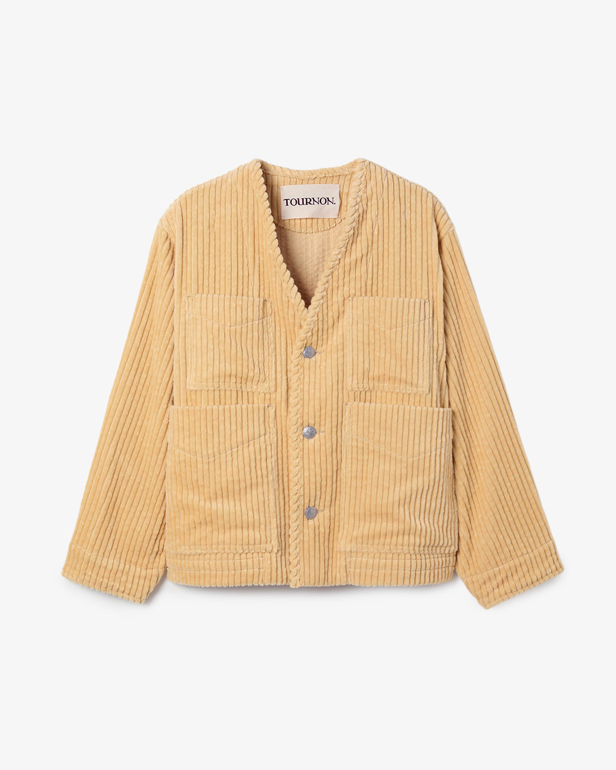 CORDUROY V-NECK JK