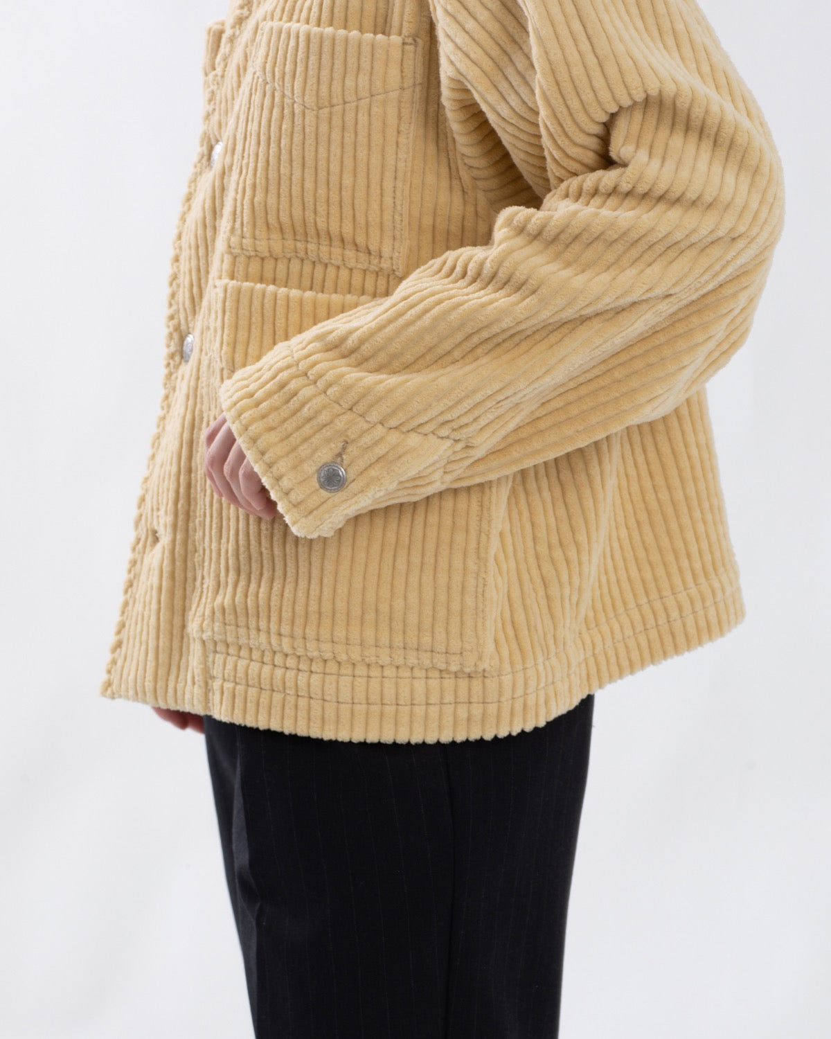 CORDUROY V-NECK JK