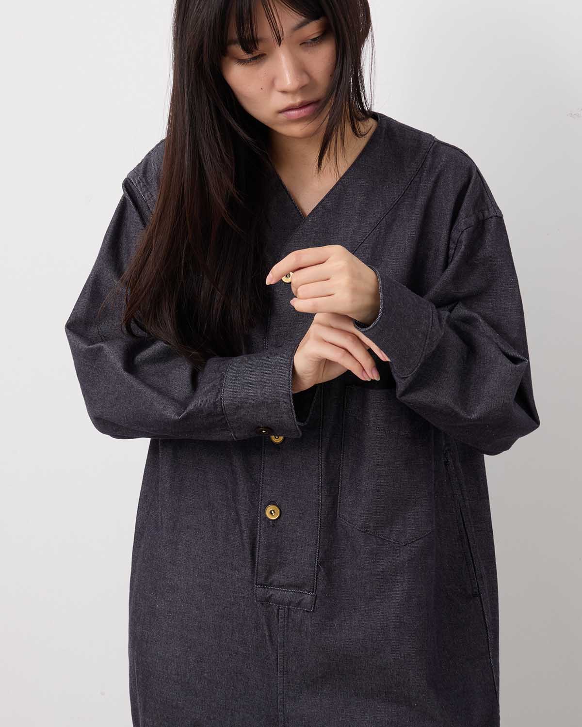 FINX CHAMBRAY JUMPSUIT