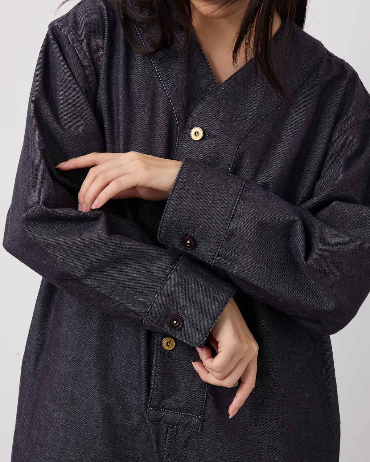 FINX CHAMBRAY JUMPSUIT