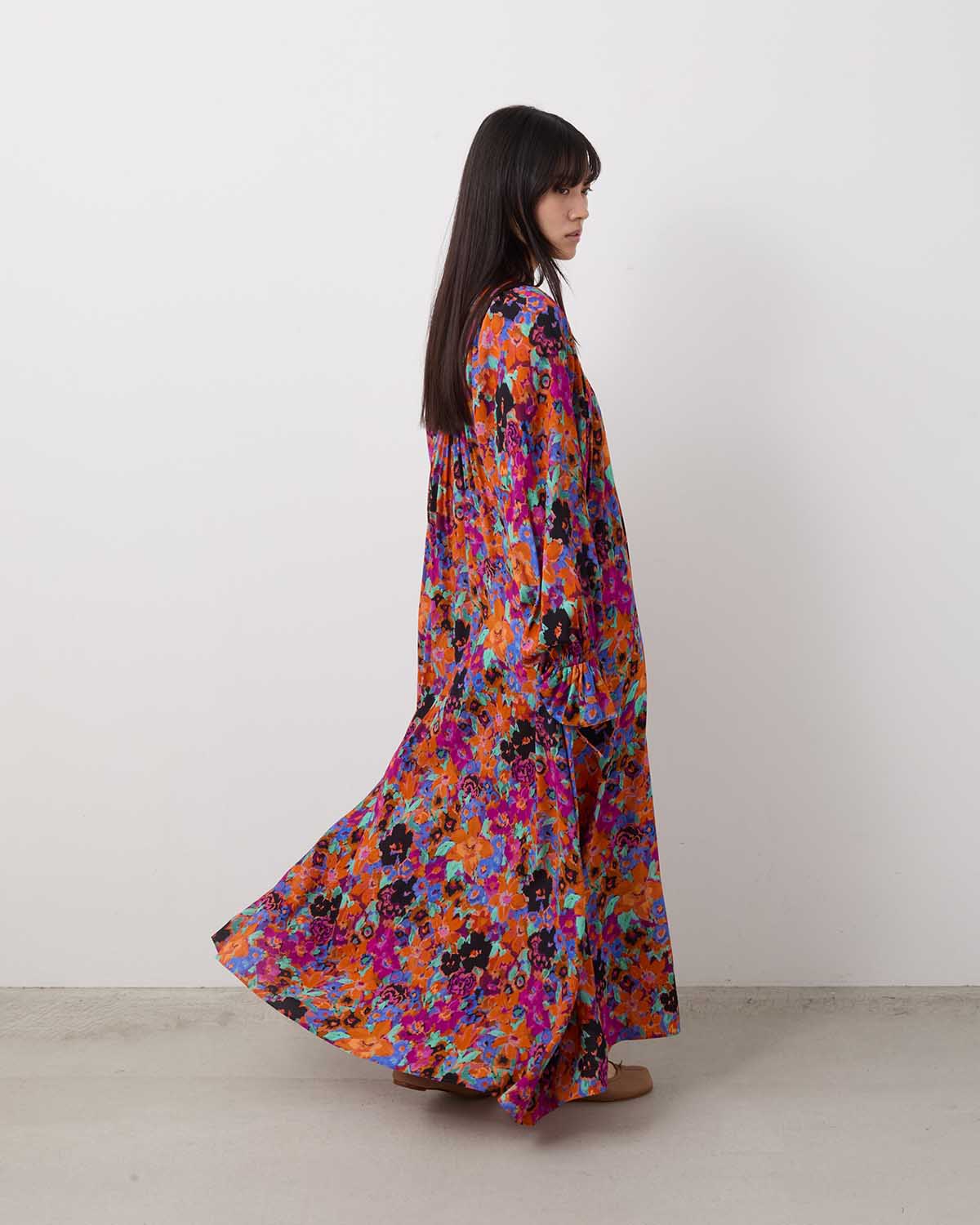 BOTANICAL PRINT DRESS