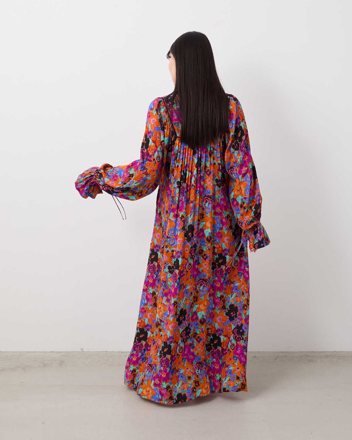 BOTANICAL PRINT DRESS