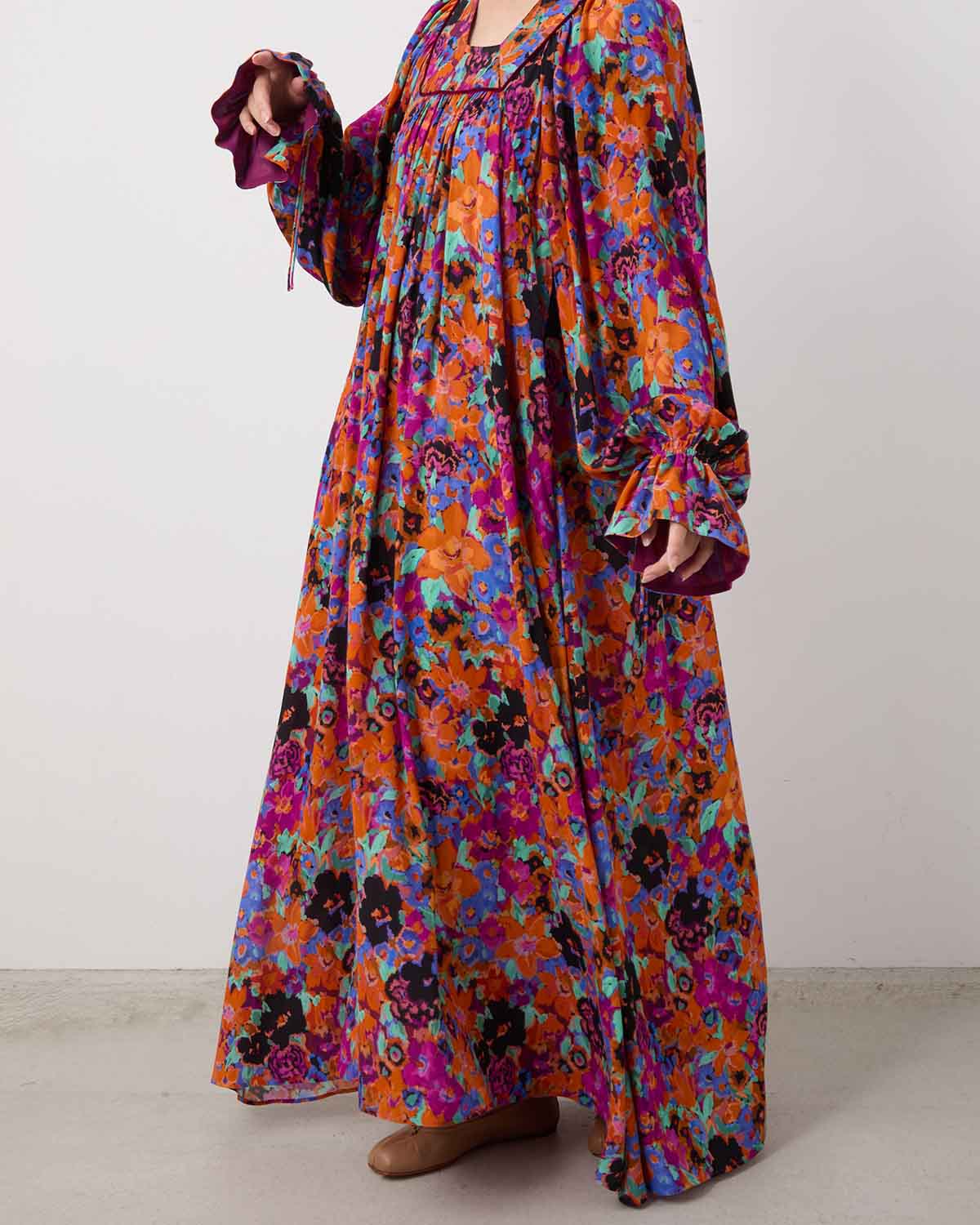 BOTANICAL PRINT DRESS