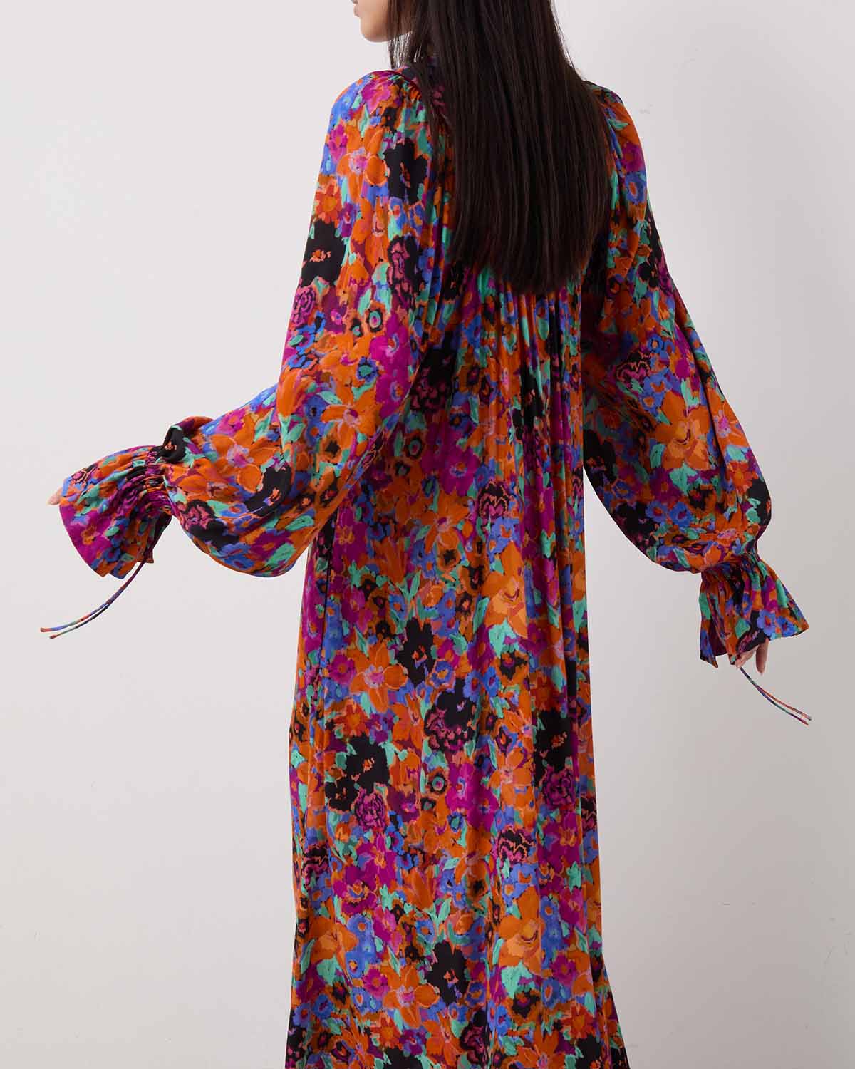 BOTANICAL PRINT DRESS