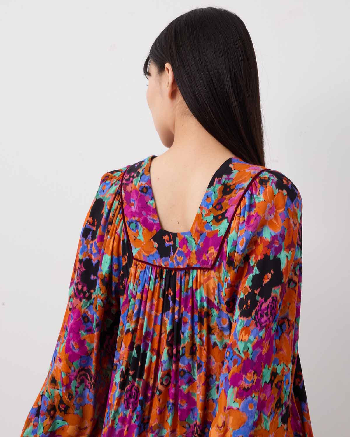 BOTANICAL PRINT DRESS