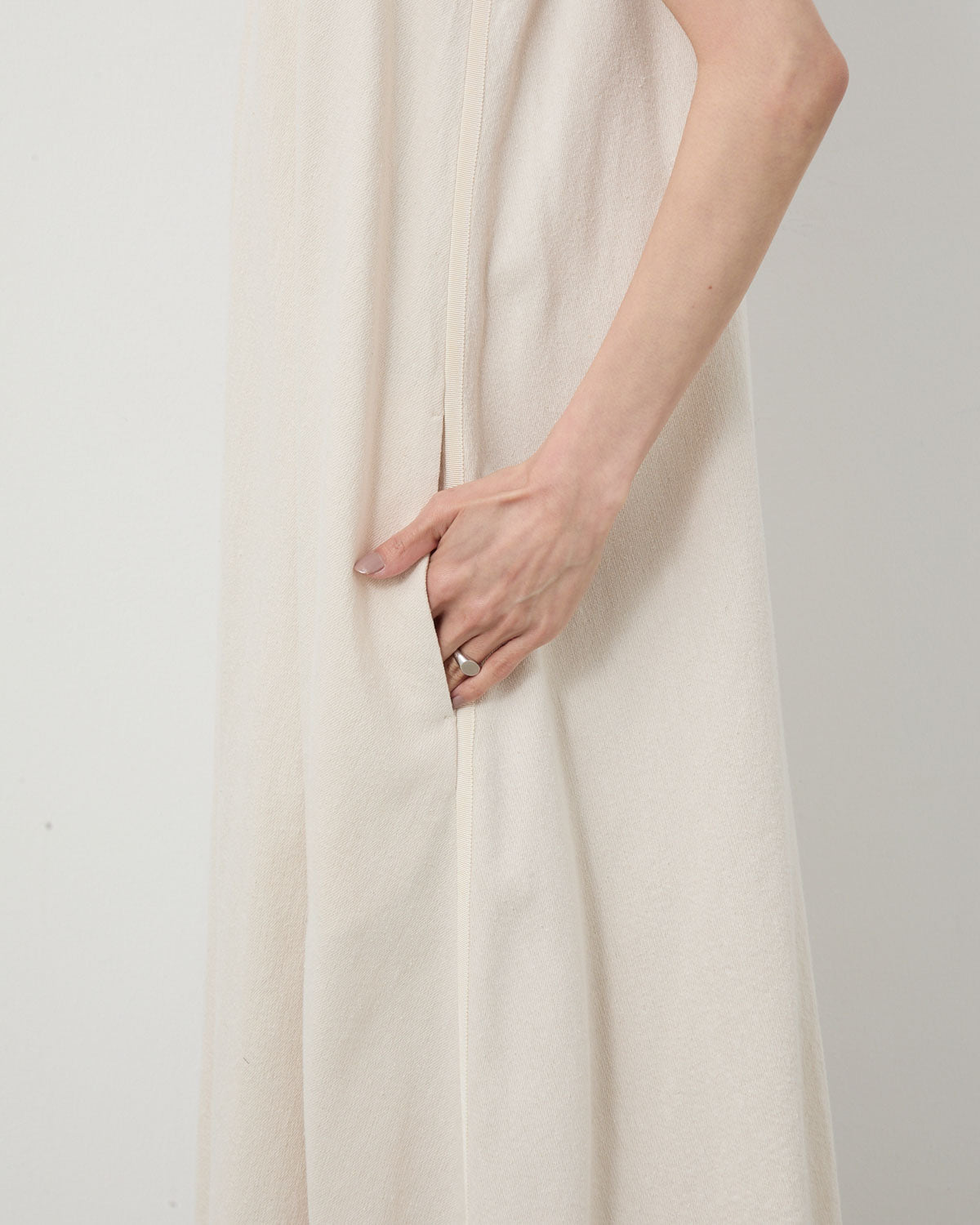 C/S CHAMBRAY A-LINE DRESS