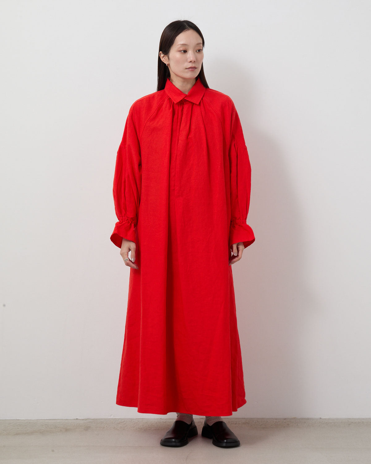 HIGH COUNT LINEN OVER DRESS