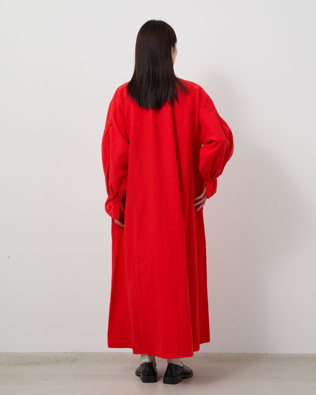 HIGH COUNT LINEN OVER DRESS