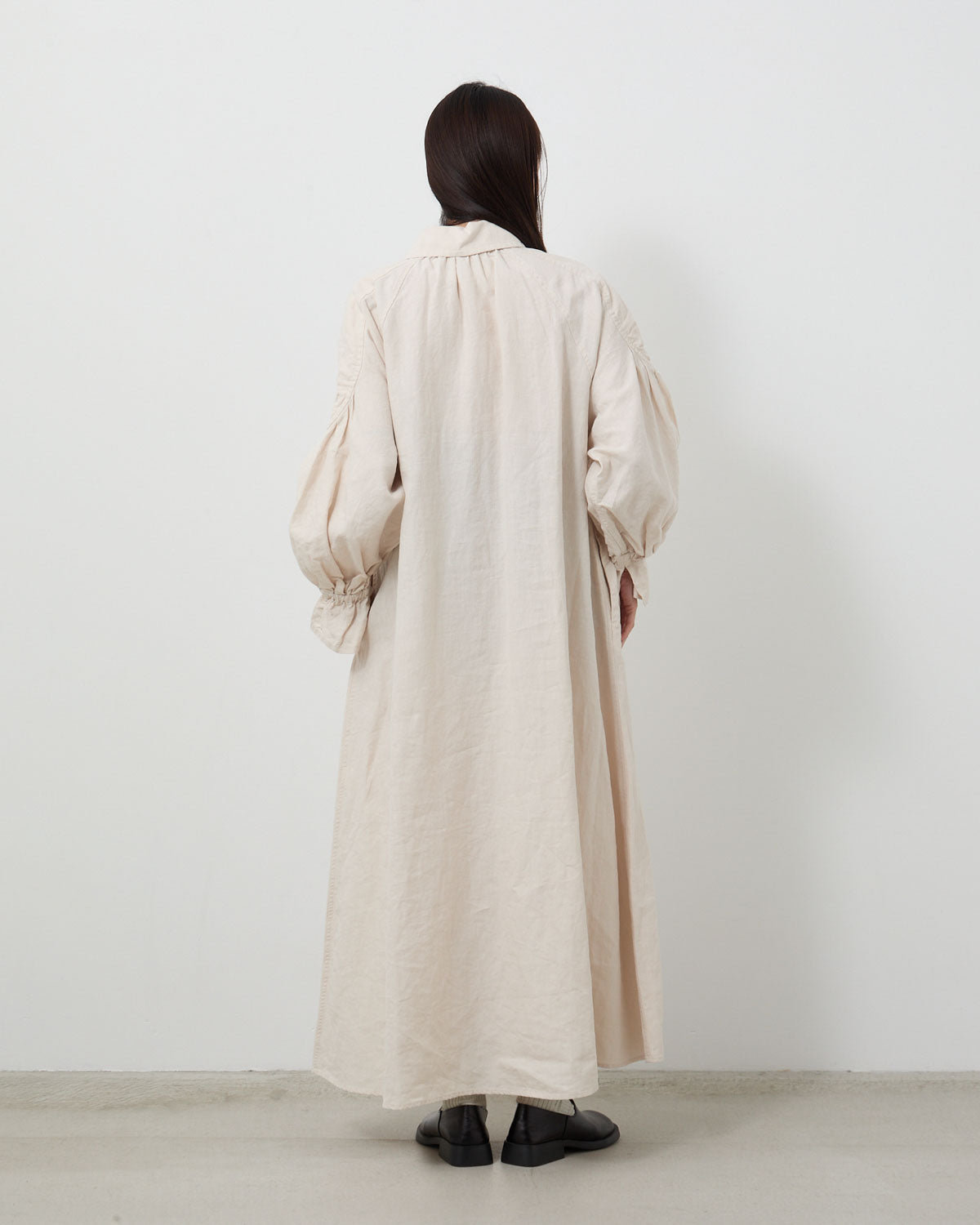 HIGH COUNT LINEN OVER DRESS