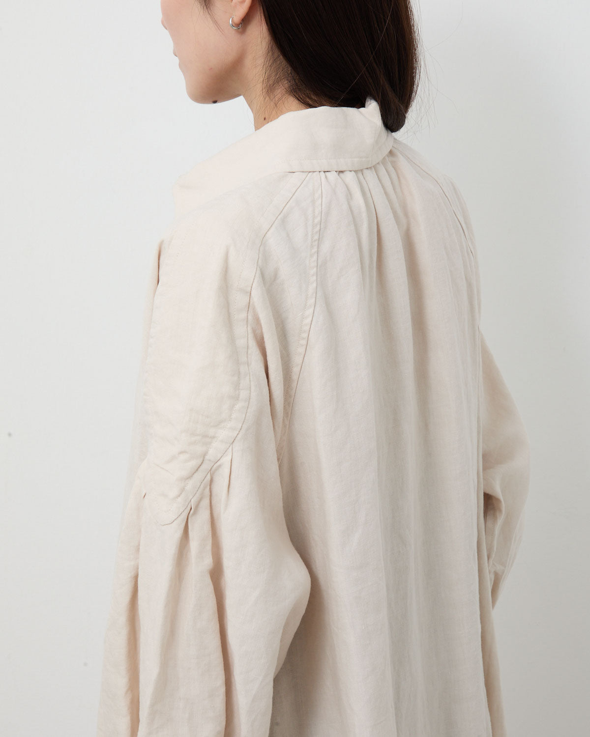 HIGH COUNT LINEN OVER DRESS