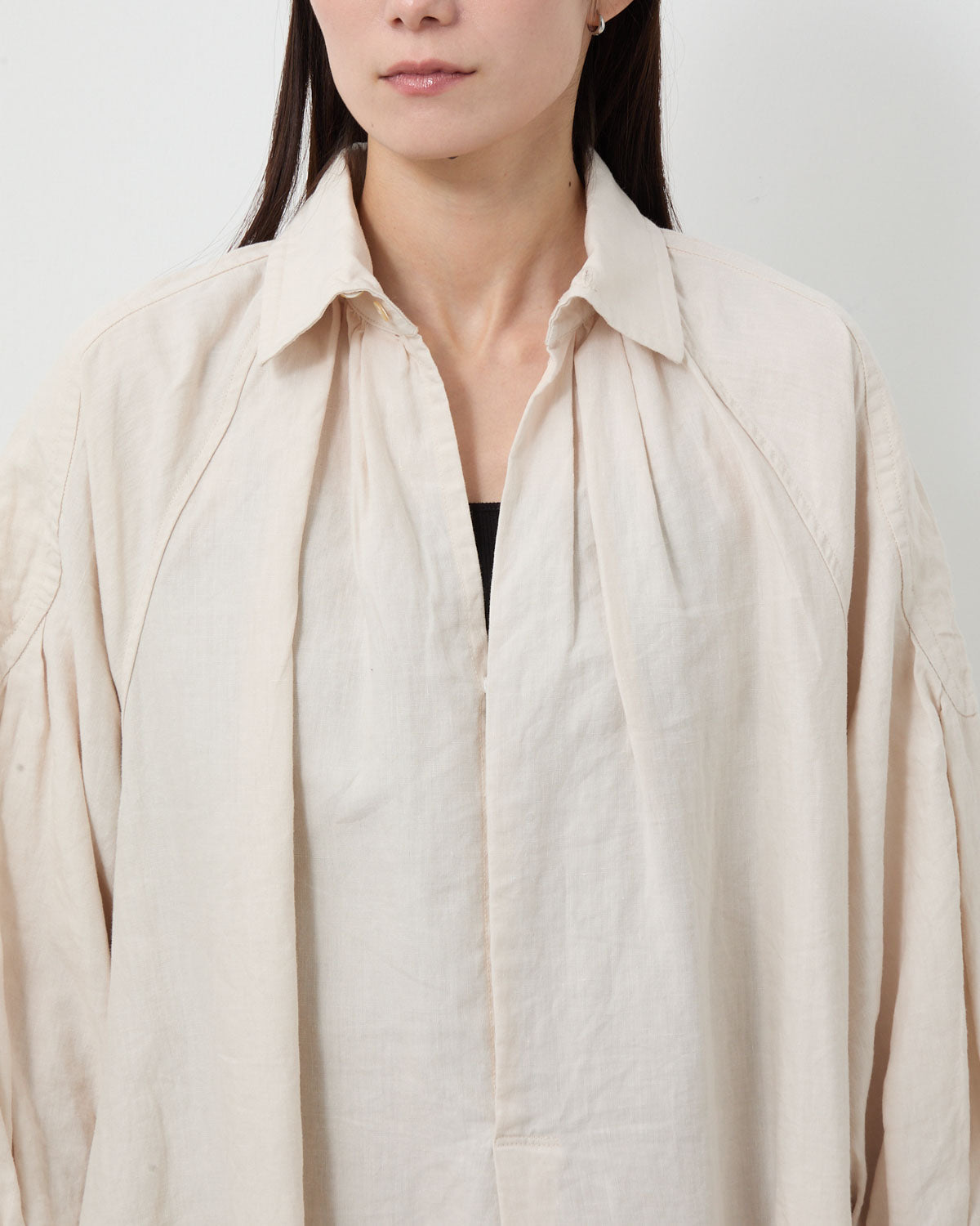 HIGH COUNT LINEN OVER DRESS