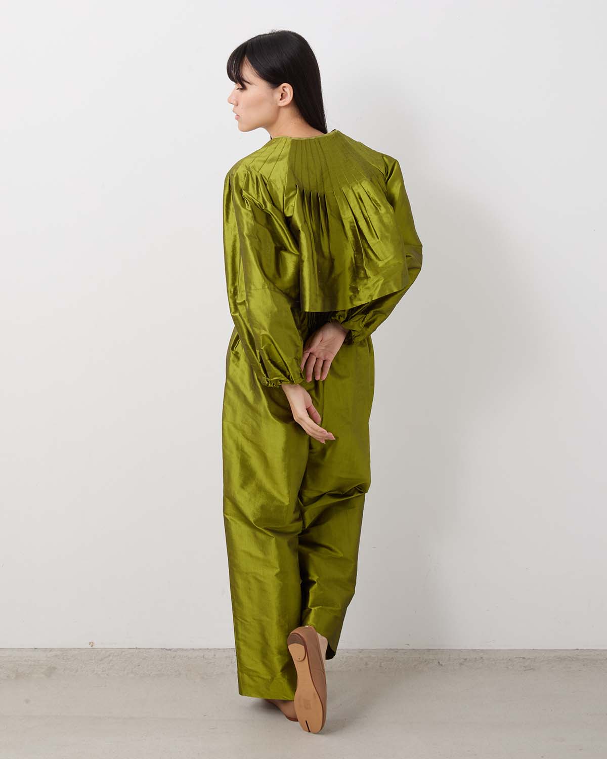 SILK DUPION PANTS