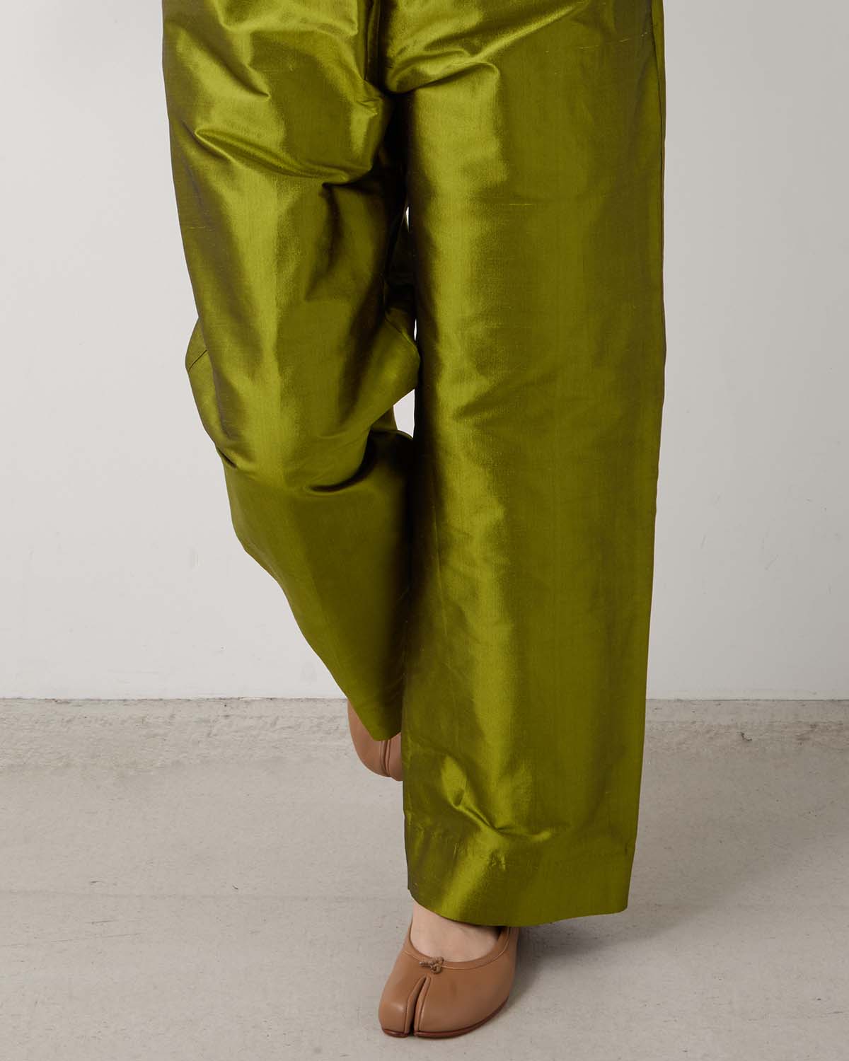 SILK DUPION PANTS