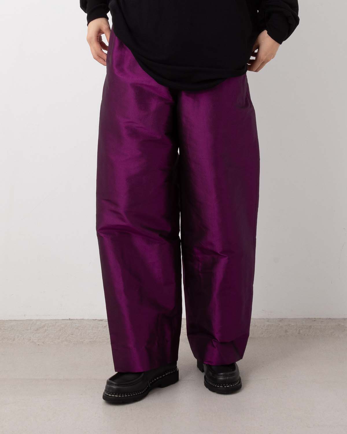 SILK DUPION PANTS