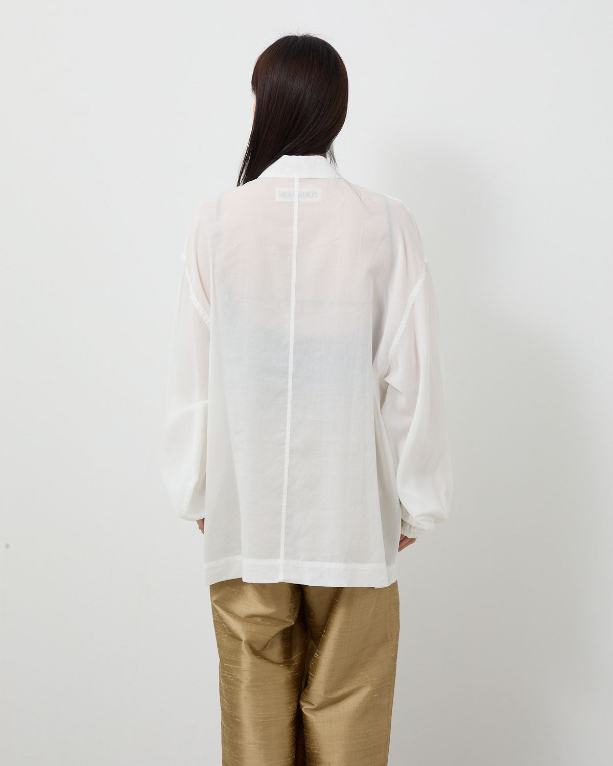 COTTON GEORGETTE OVER SHIRTS