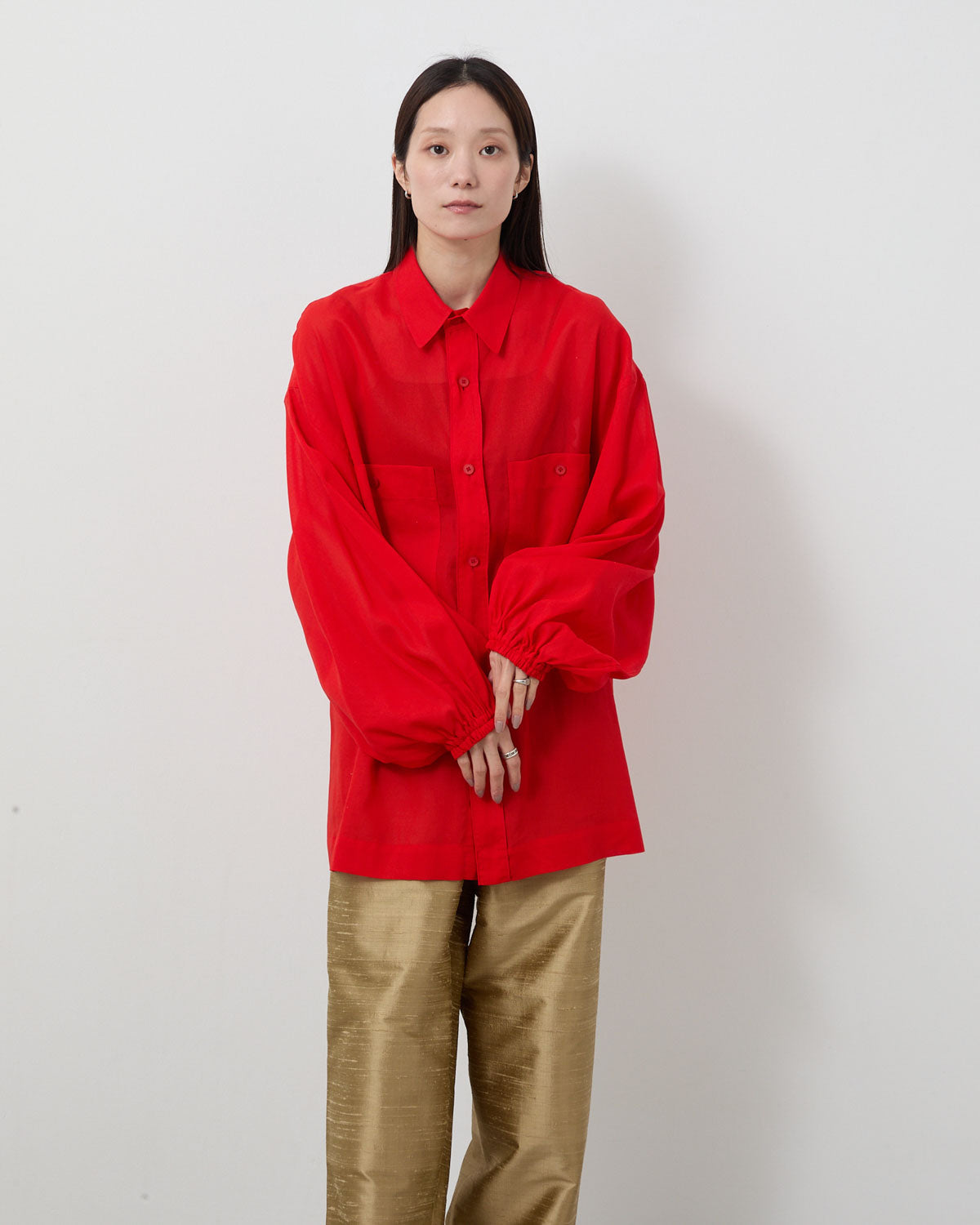 COTTON GEORGETTE OVER SHIRTS