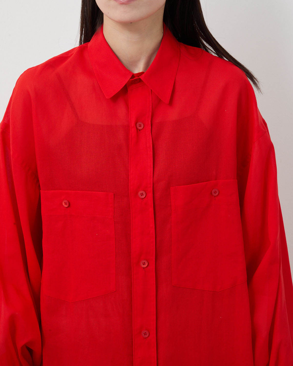 COTTON GEORGETTE OVER SHIRTS