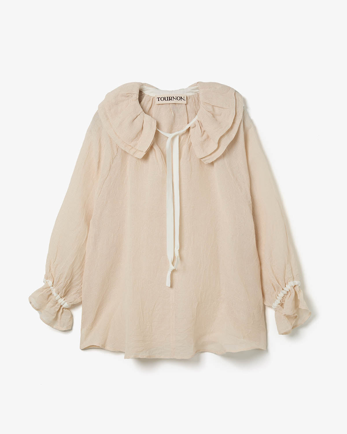 C/L MESH DOUBLE COLLAR BL