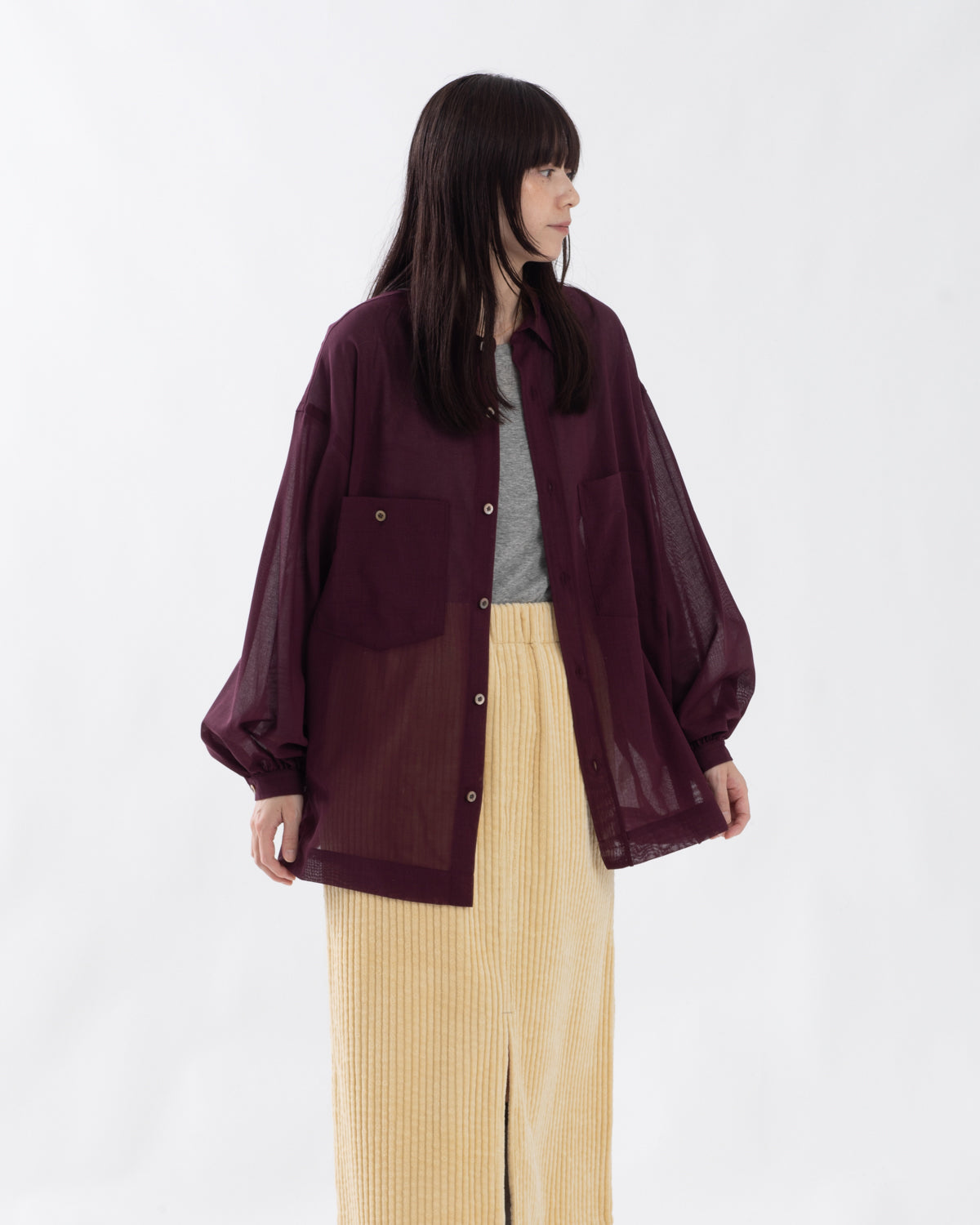 WOOL GAUZE OVER SH