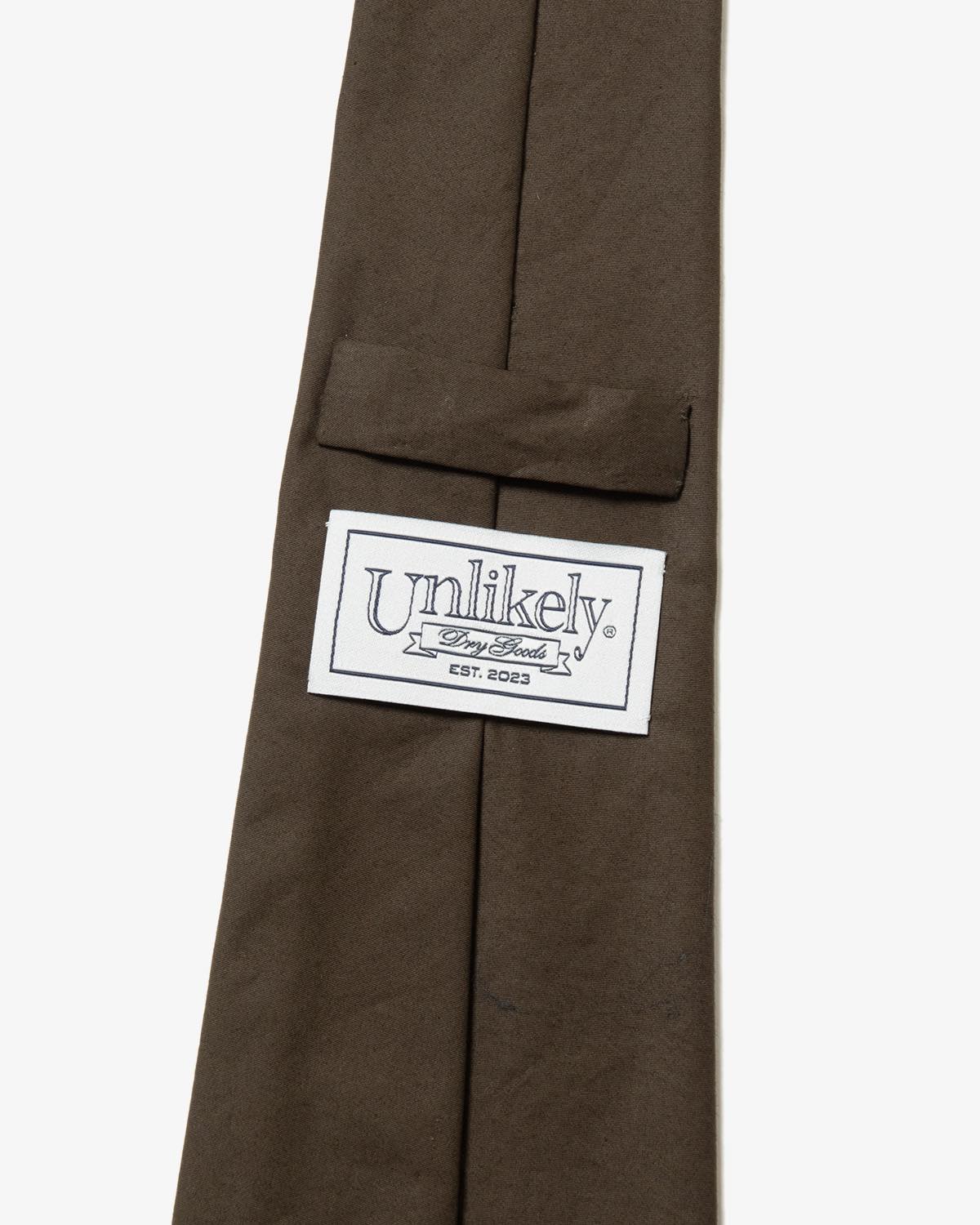 UNLIKELY MILITARY TIE COMPACT TWILL