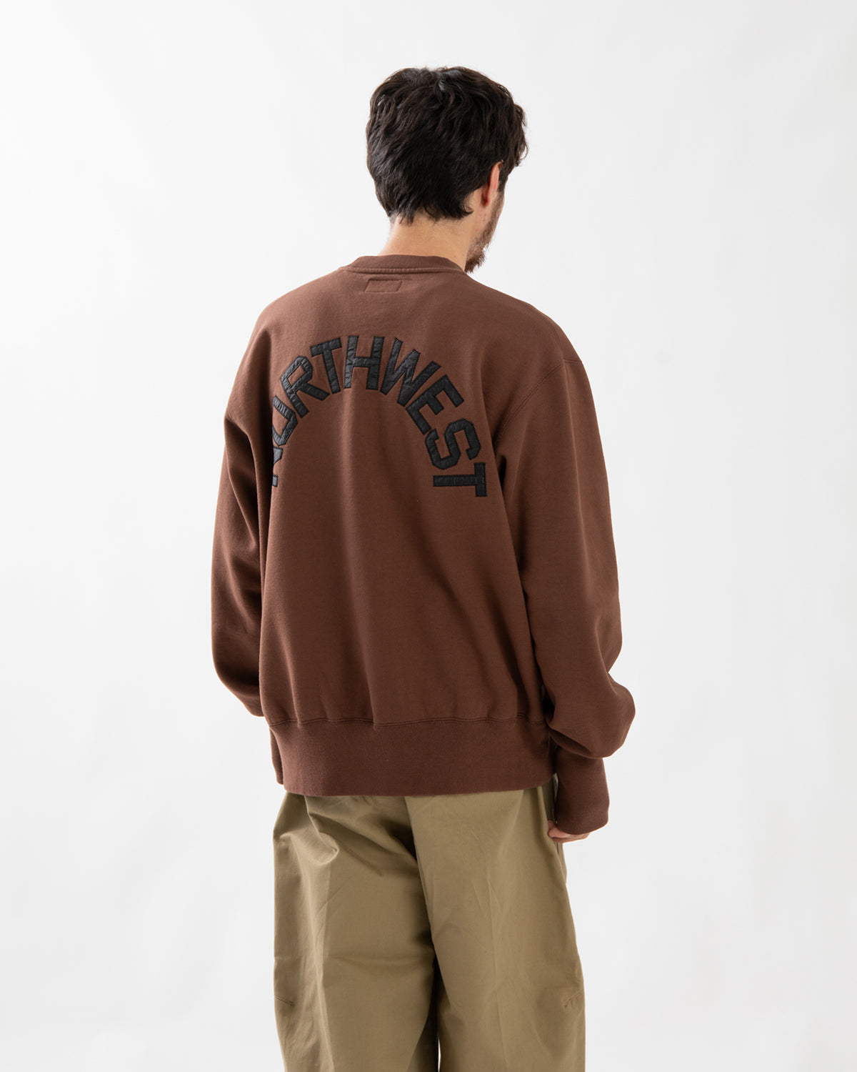 UNLIKELY SIMPLE SWEAT CREW "NORTH WEST"