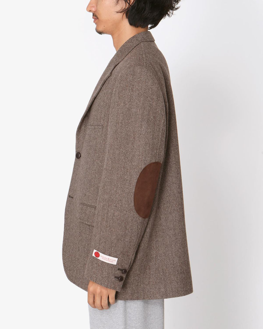 ASSEMBLED SPORTS COAT WOOL TWEED – COVERCHORD