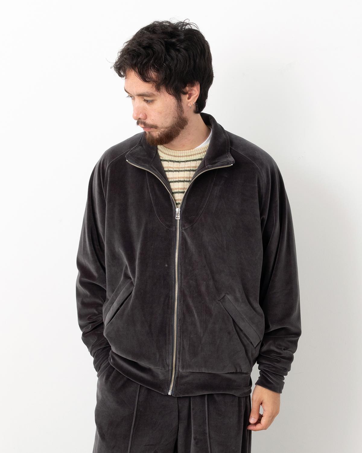 UNLIKELY VELOUR TRACK JACKET