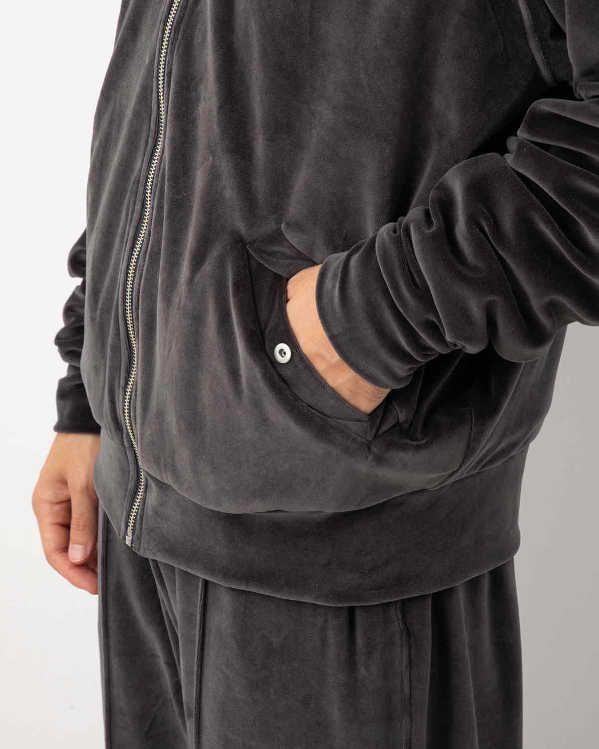 UNLIKELY VELOUR TRACK JACKET