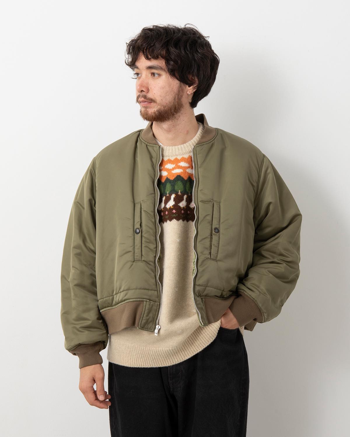 UNLIKELY REVERSIBLE MA-1 for COVERCHORD