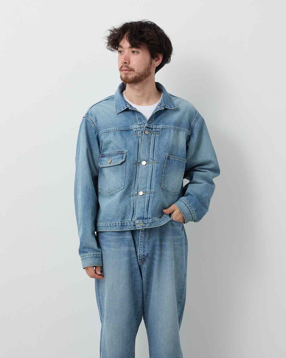 UNLIKELY TIME TRAVEL TRUCKER JACKET 1977 WASH