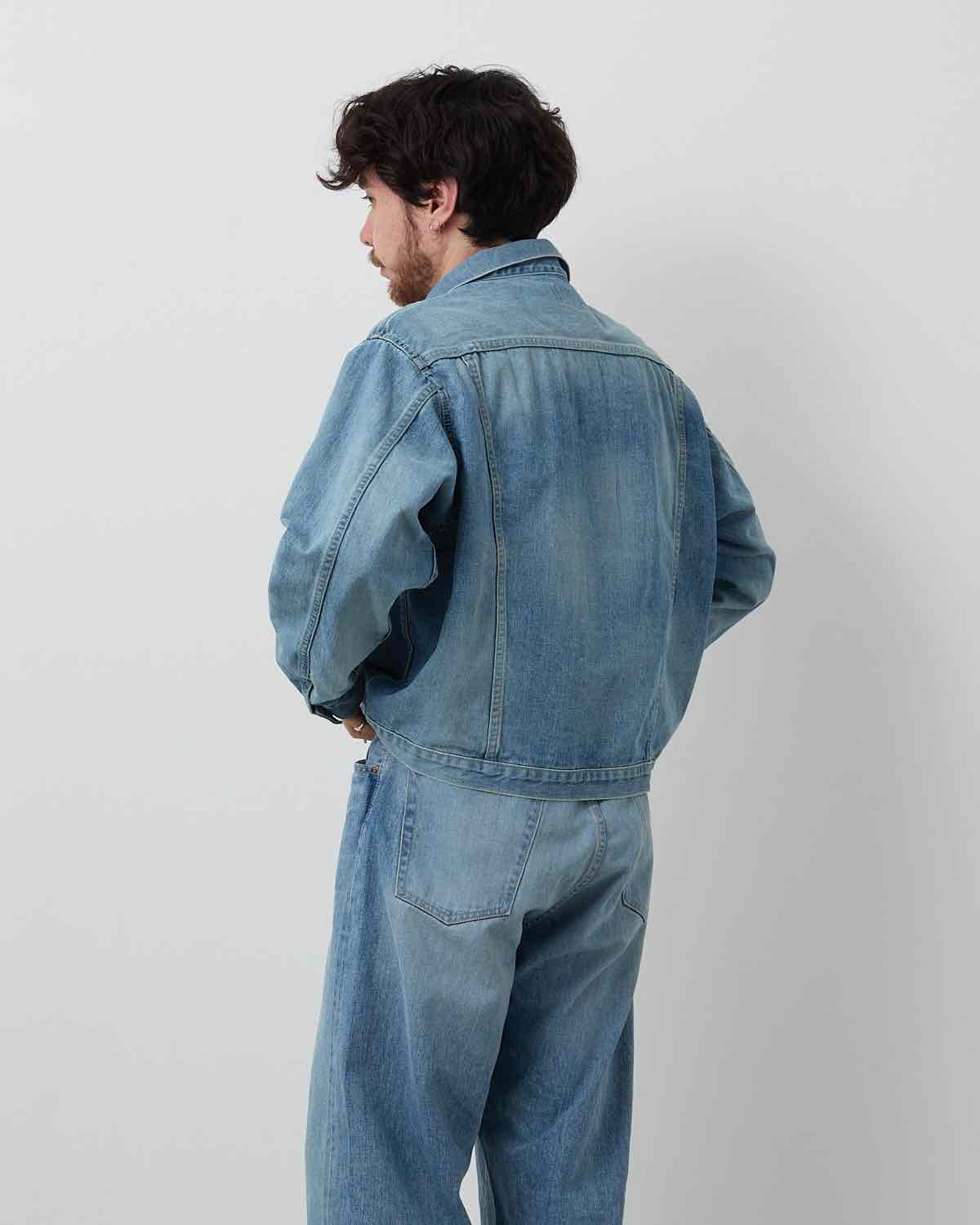 UNLIKELY TIME TRAVEL TRUCKER JACKET 1977 WASH
