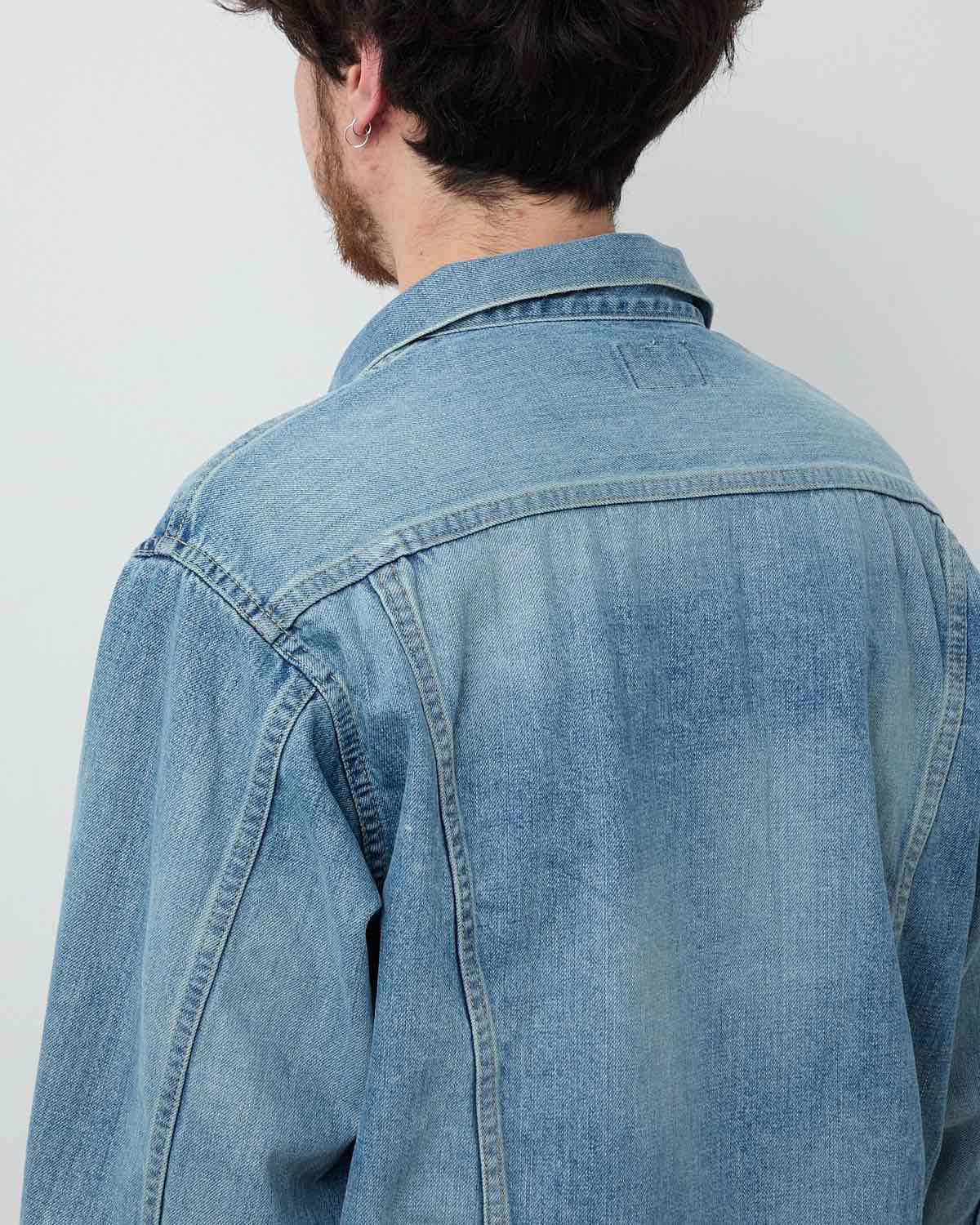UNLIKELY TIME TRAVEL TRUCKER JACKET 1977 WASH