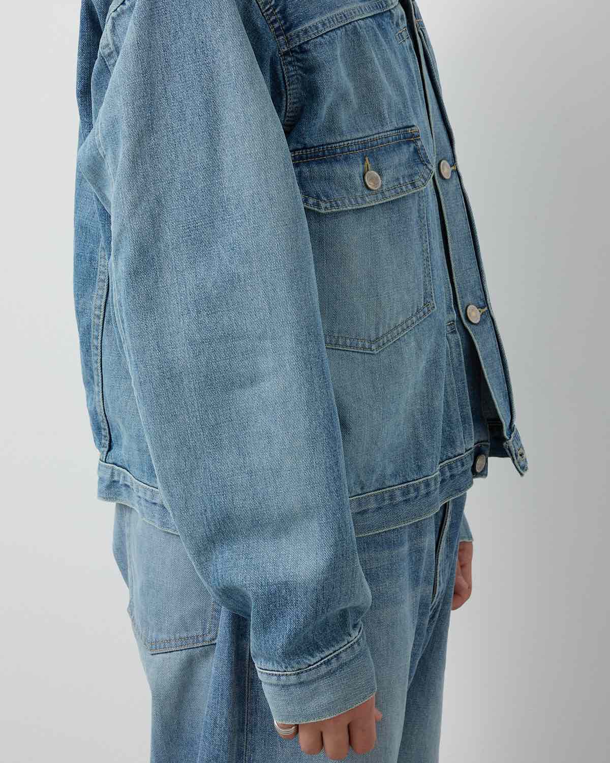 UNLIKELY TIME TRAVEL TRUCKER JACKET 1977 WASH