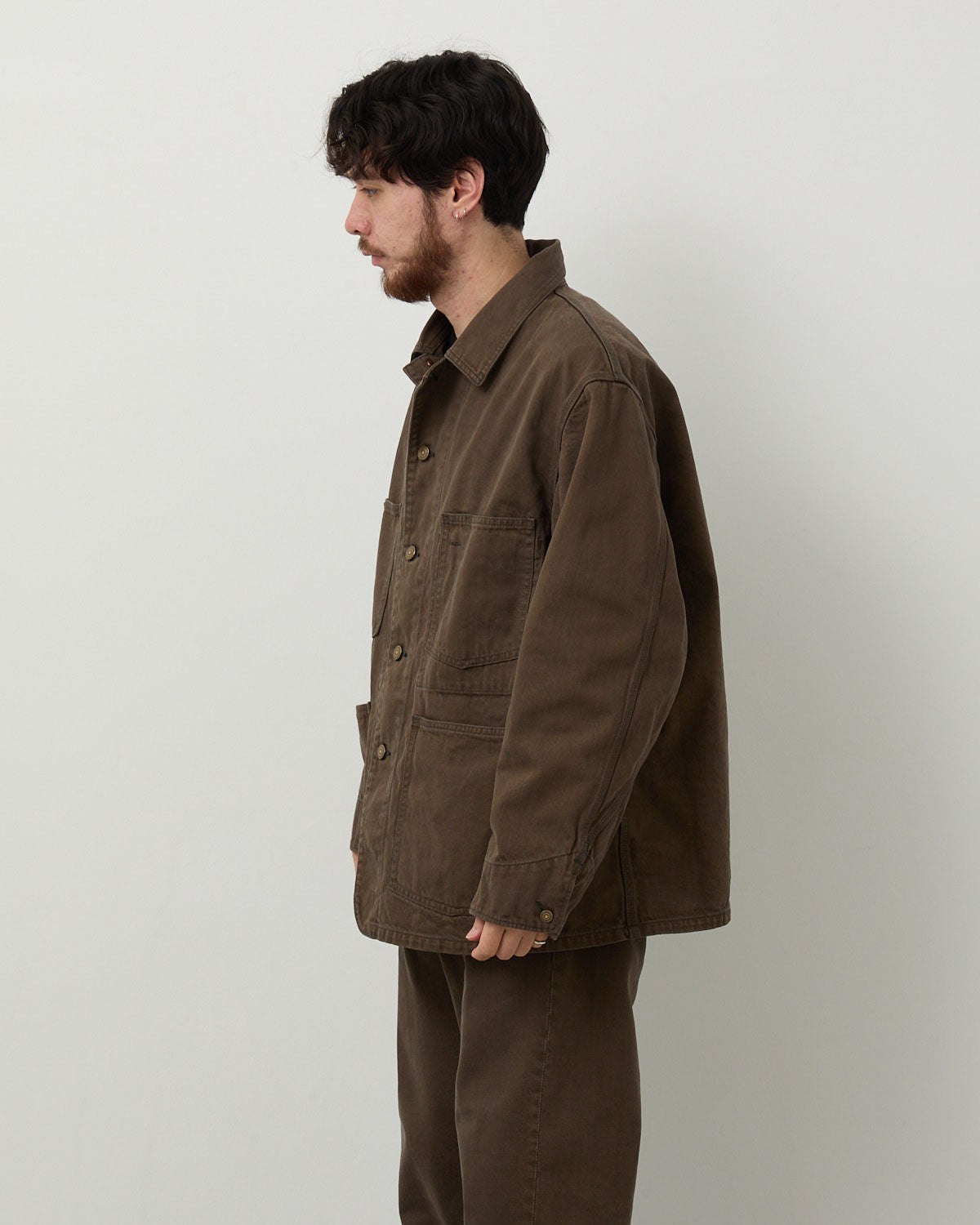 UNLIKELY CHORE JACKET COLOR DENIM