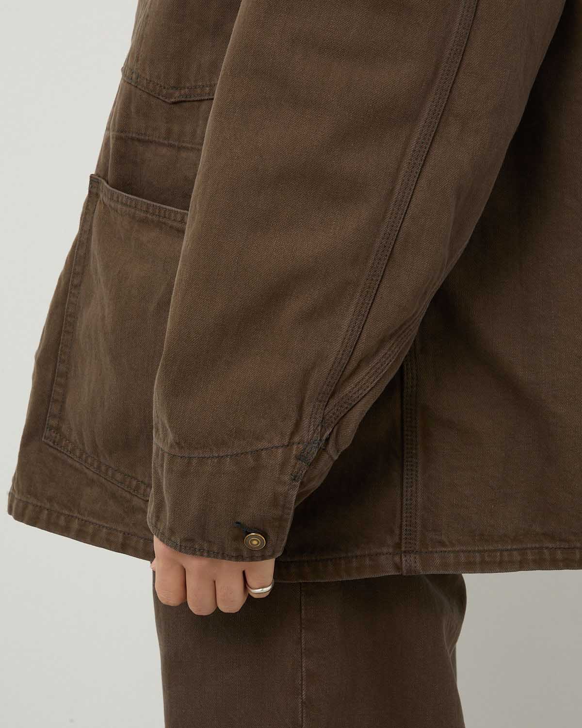 UNLIKELY CHORE JACKET COLOR DENIM