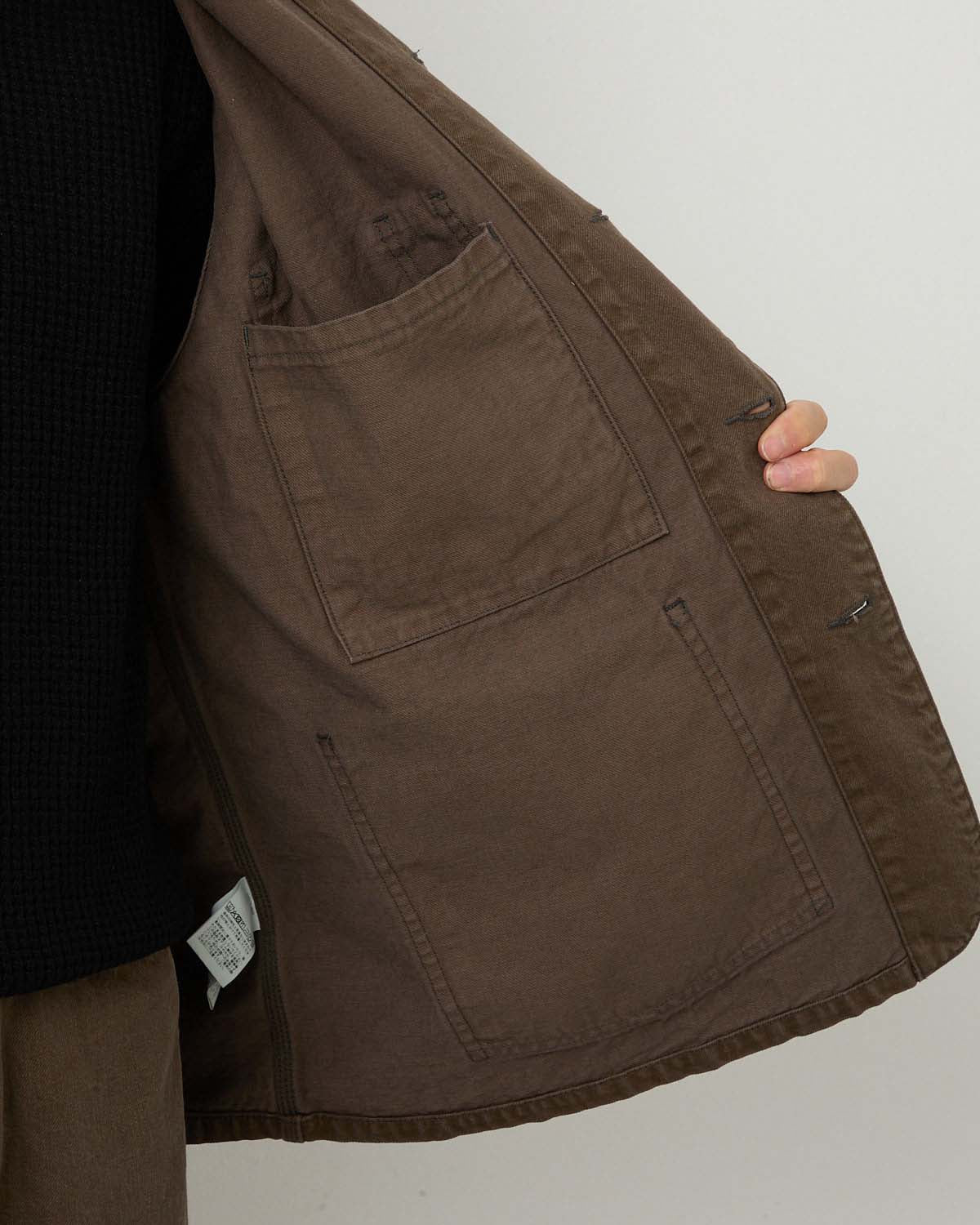 UNLIKELY CHORE JACKET COLOR DENIM