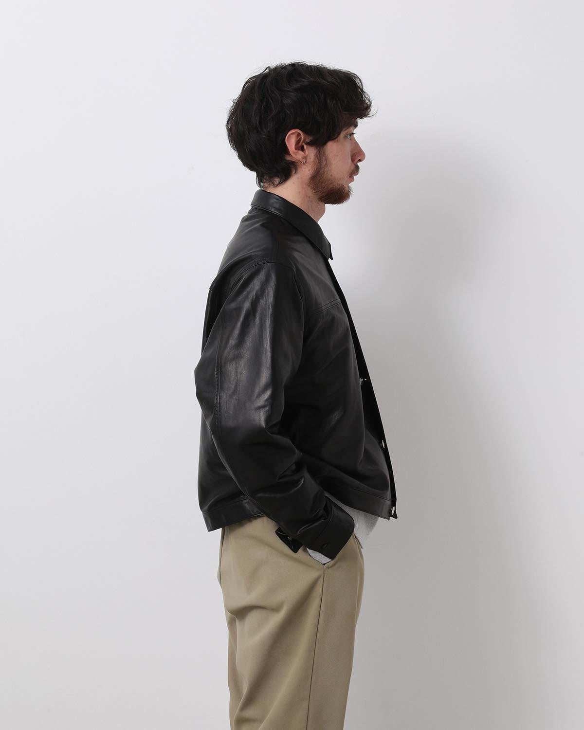 UNLIKELY ZERO LEATHER TRUCKER JKT
