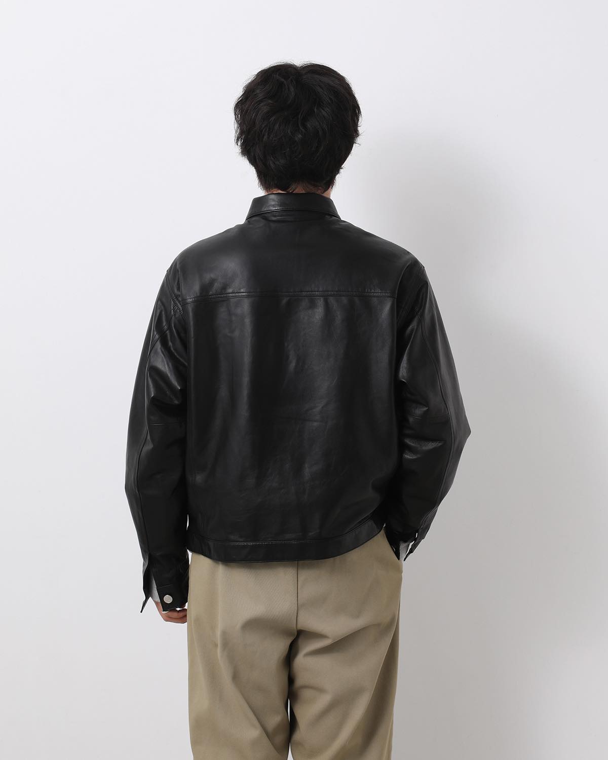 UNLIKELY ZERO LEATHER TRUCKER JKT