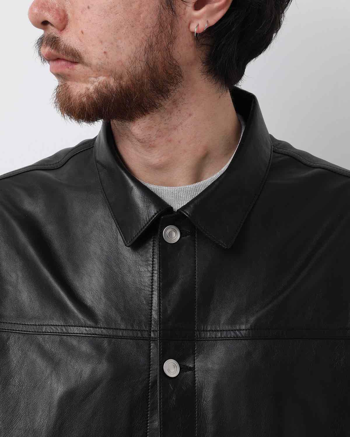 UNLIKELY ZERO LEATHER TRUCKER JKT