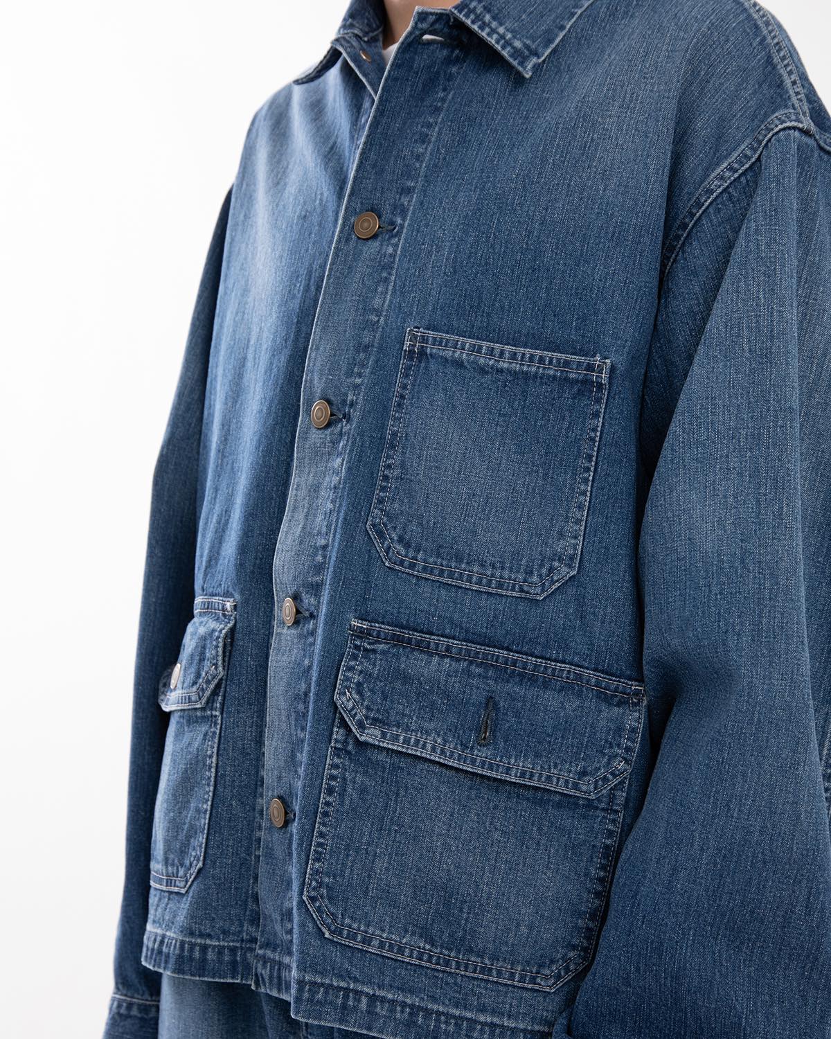 UNLIKELY SHORT WORK JACKET DENIM